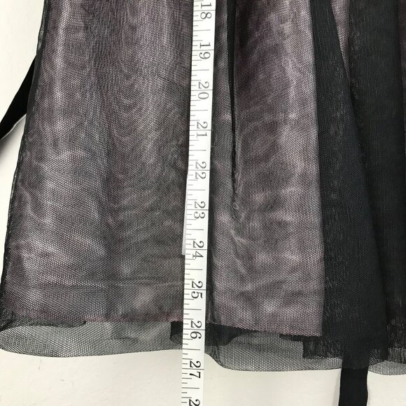 Laura Ashley Toddler Black Pink Rose Detail Party Dress  Size 4T - Picture 12 of 12